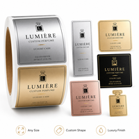 Étiquettes personnalisées en vinyle écologique imperméable en rouleau pour flacons de collyre, médicaments liquides, emballages de produits de santé, désinfectant pour les mains, avec logo sur mesure