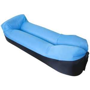 Camping Inflatable Lazy <b>Sofa</b> Air Mattress Lounge Chair for Outdoor Indoor Blow up Seat Sleeping Bed Waterproof <b>Folding</b> Air <b>Sofa</b> - Product Image 1