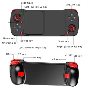 D11 Joysticks & Mobile Gaming Controllers RGB Phone Stretching Gamepad 6-axis Gyro Vibration - Product Image 6