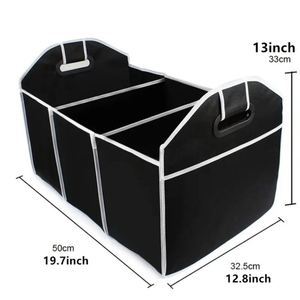 Organisateur de coffre de voiture pliable - Sac et boîte de rangement de grande capacité pour l'organisation automobile - Product Image 2
