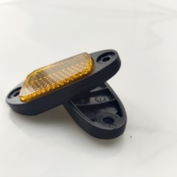 Réflecteur latéral gauche fiable, résistant à l'humidité, couleur indémodable, pièces détachées pour scooter, compatible avec Ninebot Max Plus-X Max S90L, scooter électrique