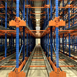 Hoogwaardig magazijnopslagsysteem met palletrunner, op maat gemaakte radio-shuttle palletrekken, radio-shuttle reksysteem - Product Image 1