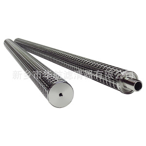 Elemento de filtro de fieltro sinterizado de acero inoxidable 316L 42*750 Elemento de filtro de fusión plisado con 10um Nueva condición - Product Image 3