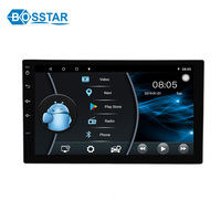 Lecteur radio GPS Android universel pour voiture 10 pouces, lecteur DVD vidéo pour tableau de bord de voiture