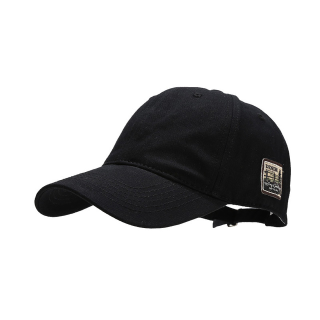 American Retro Patch Big Head Circumference PVC Baseball Cap Face Small Street Trend Hip Hop Casual Luxury Sporty 6-panel Spring