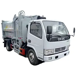 Hubei Chengli made small 5cbm hydraulic trash bin lift for garbage truck