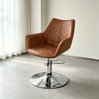 Chaises de coiffure en cuir PVC PU à prix d'usine