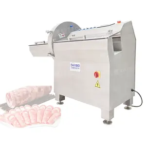 2023 nueva máquina rebanadora de carne congelada Industrial automática cuchillo Kebab máquina cortadora de rebanadas