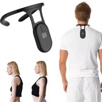 Correcteur de posture intelligent à capteur de vibration, nouveau design, léger, portable, en gel de silice, respectueux de la peau