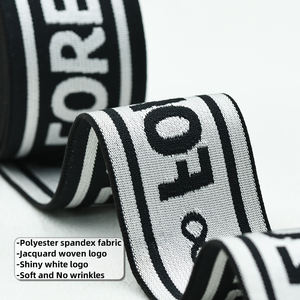 Cintura Elastica in Poliestere ad Alta Elasticità, Tessuto Jacquard Morbido per Abbigliamento Sportivo, Intimo e Cinture - Product Image 3