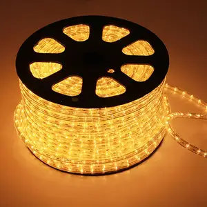 High Brightness Round 2 Wire Waterproof 100m Rope Light