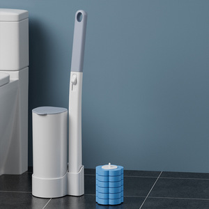 <span class=keywords><strong>Spazzola</strong></span> <span class=keywords><strong>per</strong></span> <span class=keywords><strong>WC</strong></span> in Plastica Usa e Getta con Testa Sostituibile, Dispositivo Ecologico - Product Image 3