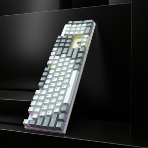 New OEM Customizable Spanish Arabic French 104 Keys Led Gaming Keyboard Office Computer Laptop Black Switch Mechanical 104 Keys - Product Image 6