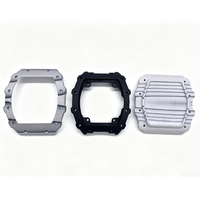 Boîtier de montre carré en fibre de carbone forgée, étanche, multicolore, pour la modification, la réparation et les pièces de rechange de montres