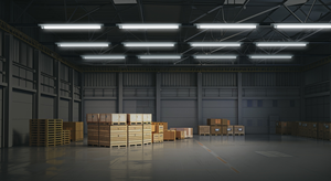 Éclairage industriel Toppo Hinge Design Nord Line, éclairage d'entrepôt, éclairage LED industriel tri-proof, protection IK10 pour résistance aux chocs - Product Image 4