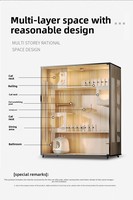 Grande maison pour chat en bois moderne et élégante, cage et villa intérieure pour chat, espace spacieux à plusieurs niveaux, enclos écologique pour animaux de compagnie
