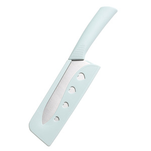 Ensemble de couteaux de cuisine en acier inoxydable 5 pièces avec planche à découper, éplucheur de fruits, ensemble cadeau pour la préparation de repas pour bébés - Product Image 3