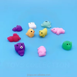 New Arrival Soft Mini Cute Animal Squishy Mochi TPR Stress Relief Squeeze Decompression <b>Fidget</b> Sensory Toys for Ages - Product Image 3