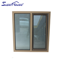 Ventanas Oscilobatientes de Aluminio con Doble Vidrio Templado, Resistentes a la Lluvia, de Buena Calidad Europea