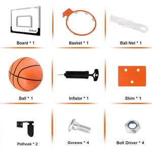 Mini panier de <span class=keywords><strong>basket</strong></span>-ball <span class=keywords><strong>mural</strong></span> portable, équipement de terrain de jeu extérieur pour enfants, directement de l'usine - Product Image 6