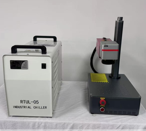 Machine de marquage laser UV de table à vente directe usine, système de marquage automatique CNC haute précision avec caméra visuelle CCD, compatible DXF/PLT/BMP et convoyeur - Product Image 2