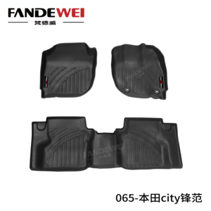 Auto matte Autozubehör Custom-Fit Boot Matten Teppich boden Liner Deep Dish Auto Matten für <span class=keywords><strong>HONDA</strong></span> <span class=keywords><strong>CITY</strong></span> Rechtslenker - Product Image 2