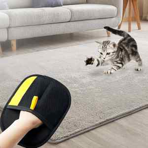 Fast Delivery New Pet Grooming Gloves <b>Cat</b> Grooming Gloves for Dog <b>Cat</b> Brush Glove for Carpet Pet Hair Remover <b>Sofa</b> Cleaning - Product Image 2