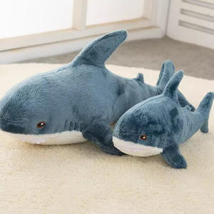 Плюшевая гигантская Акула, мягкая морская игрушка, прямые продажи от производителя, большая акула, мягкие игрушки, милая Акула, подушка для детей, подарки - Product Image 5