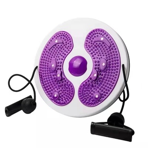 Fitness Twisting Waist Disc Yoga <b>Twister</b> Balance Board Waist <b>Twister</b> <b>Exerciser</b> <b>Machine</b> with Magnet Stone - Product Image 1