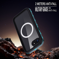 2025 Redpepper Shellbox usine vente en gros Anti-chute robuste IP68 16e coque de téléphone étanche pour IPhone 16e sous-marin