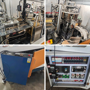 Machine à fabriquer des gobelets et des assiettes en papier jetables au prix d'usine, machine à fabriquer des gobelets en papier d'<span class=keywords><strong>occasion</strong></span> - Product Image 6