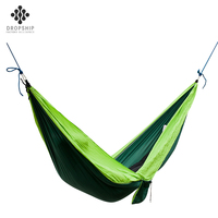 Hamac adulte en nylon ultraléger portable avec fonction de suspension pour le camping en plein air et les voyages