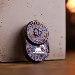 MOT MIX Metal Fidget Slider Portable Mechanical Fidget Stress Relief Novelty EDC Fidget <span class=keywords><strong>Spinner</strong></span> en stock <span class=keywords><strong>Original</strong></span> - Product Image 4