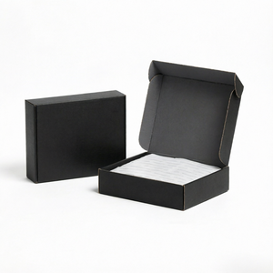 Cajas de Embalaje para Hijab de Diseño Personalizado de Moda Directo de Fábrica, Cajas de Envío con Logotipo Impreso Personalizado, Embalaje de Ropa Rosa - Product Image 1