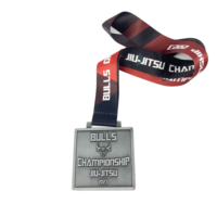 Médaille en alliage de zinc 3D personnalisée avec ruban, récompense sportive de haute qualité pour le marathon et les trophées d'entreprise