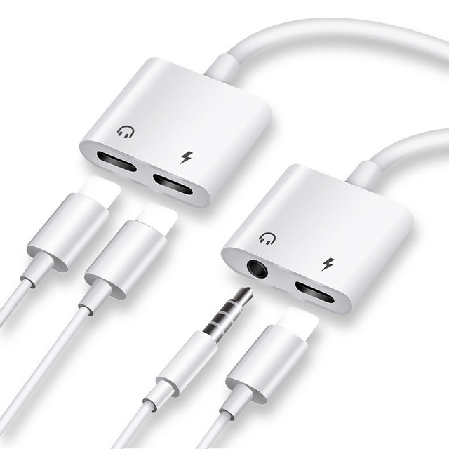 Wholesale Factory 2 in 1 3.5mm Type-c Aux Audio Jack Adapter Cable Pop up for Ios Adapter for Phone Plus Pad Otg Usb Adapter