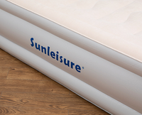 Lit pneumatique gonflable, matelas gonflable avec pompe électrique intégrée, expédition rapide