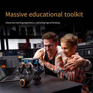 หุ่นยนต์สุนัขเพื่อนคู่ใจ AI อัจฉริยะแบบตั้งโปรแกรมได้ HUAYAO เครื่องสำรวจดวงดาวเพื่อการศึกษา สำหรับเด็กทุกเพศ อายุ 8 ปีขึ้นไป ผลิตจากพลาสติก - Product Image 4