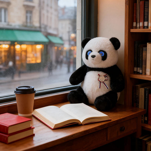 Jouet interactif AI Panda racontant <span class=keywords><strong>des</strong></span> histoires - Chatbot vocal multilingue en peluche, compagnon éducatif pour garçons et filles <span class=keywords><strong>de</strong></span> 3 à 10 ans - Product Image 4