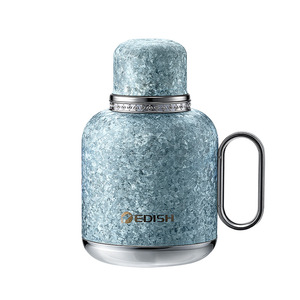 กระติกน้ำร้อน Edish Thermos ขนาด 1000 มล. ทำจากสแตนเลสสตีล เก็บความร้อน พกพาสะดวก ชุดของขวัญสำหรับวันวาเลนไทน์ - Product Image 2