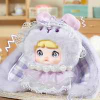 100% authentique Original Nommi Mybao deuxième génération doux coeur lapin en peluche boîte aveugle décoration de bureau recueillir jouet cadeau