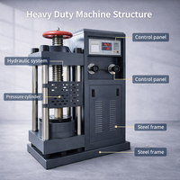 Machine d'essai de compression du béton à affichage numérique 2000KN-3000KN, équipement de laboratoire pour matériaux