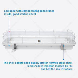 Lámpara Colgante Fluorescente Marina de Acero Impermeable IP56 JCY22-2 ZYC22 - Product Image 4
