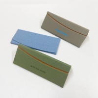 Boîte d'emballage et de rangement pliable pour lunettes de soleil imprimées et tendance