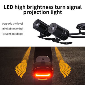 Lámpara de Seguridad para Motocicletas con Proyección Láser, Indicador LED Anticollisión, Luz Trasera de Freno, Nueva Señal de Giro - Product Image 1