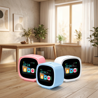 Réveil intelligent AI haute performance Veidoo, lecteur de musique WiFi Android, écran LCD, batterie 3000 mAh, utilisation pour étudiants, chambre à coucher
