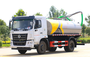 El vehículo de transferencia de aguas residuales urbanas de gran capacidad Dongfeng 12000L es muy apreciado por los clientes en el sudeste asiático. - Product Image 2