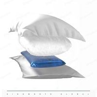 Conception orthopédique Base d'eau réglable et de soutien Oreiller d'eau glacée Refroidissement à l'eau froide Oreiller de couchage pour le soulagement de la douleur au cou