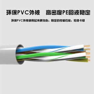 สายเคเบิลเครือข่าย Cat6 23Awg แบบไม่มีฉนวนป้องกัน UTP สำหรับการส่งข้อมูลและบรอดแบนด์ภายในบ้าน - Product Image 3