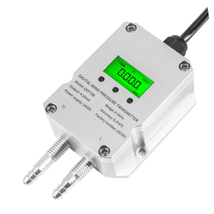 Trasmettitore di Pressione dell'Aria Industriale per Sistemi HVAC con Display LCD -30-300Kpa, Misuratore Digitale di Pressione Differenziale per Vento e Gas, IP65 NEMA 4X - Product Image 6